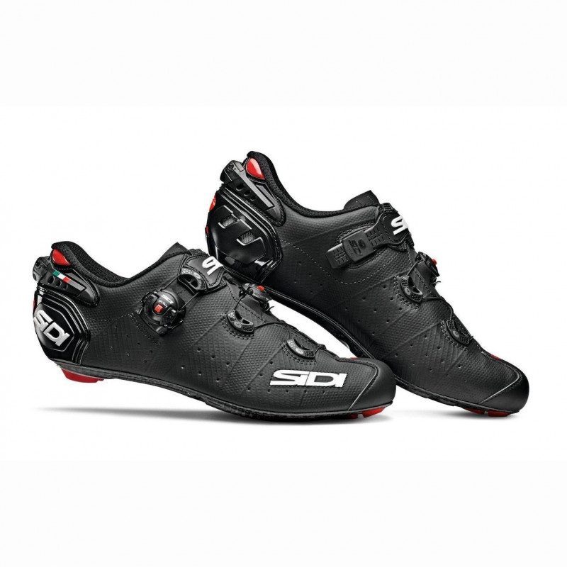 Chaussure velo route Chaussures velo route Sidi Wire 2 Carbon 45 1 2 noir mat Sidi