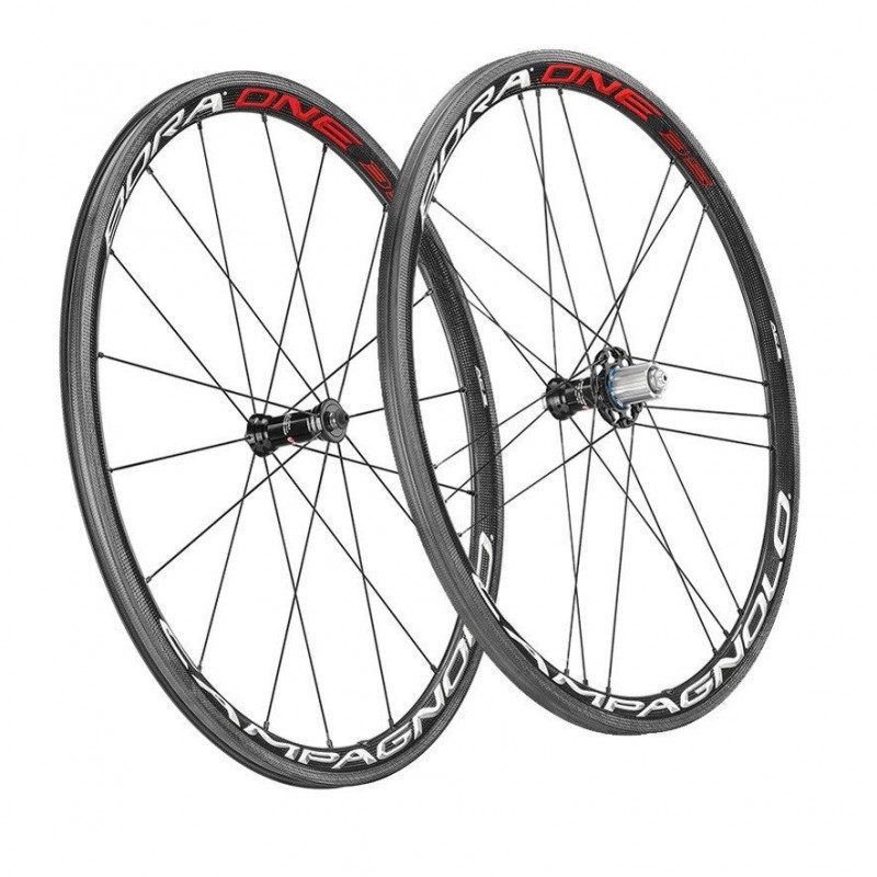 Roue velo route Roues velo route Campagnolo Bora One 35 WH 18 AC3 Bright Label a boyaux avec housses Shimano Sram 9 10 11v 35mm Boyau Piste de freinage carbone Campagnolo