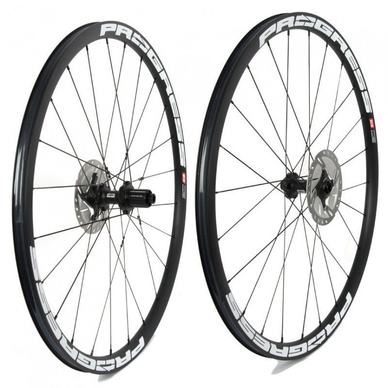 Roue vélo route Roues vélo route Progress Cycles Phantom Disc à pneus ShimanoSram 91011v 30mm Roue vélo route Roues vélo route Progress Cycles Phantom Disc à pneus ShimanoSram 91011v 30mm