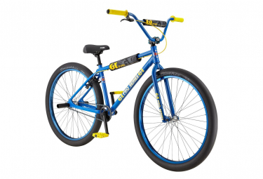 Pièces de vélo rétro GES BMX Pro selle bleue L:270 mm L:160 mm