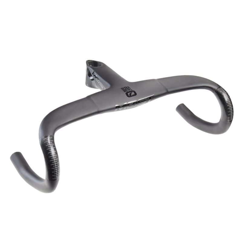 Cintre velo route Cintre velo integre Most Talon Ultra Light Carbon 110mm noir mat 42cm axe axe Most