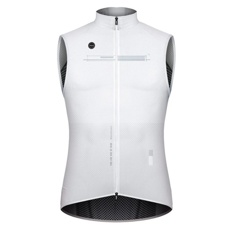 Gilet Imperméable Coupe-Vent ALPS Rouge