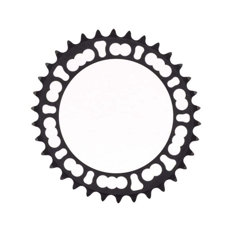 Plateau De Vélo Origin8 52 Dents - 110mm 5 Boulons - Noir