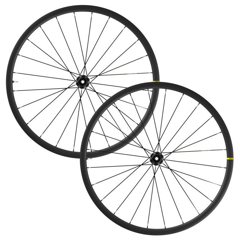 Paire De Roues Carbone Vélo 700C - Hauteur 40 Ou 50 Mm, Moyeu Disque