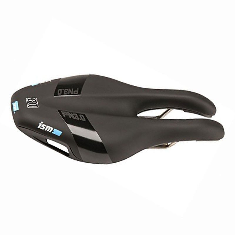 Selle velo route Selle velo route et triathlon ISM PN 3.0 noir chromo bleu ISM