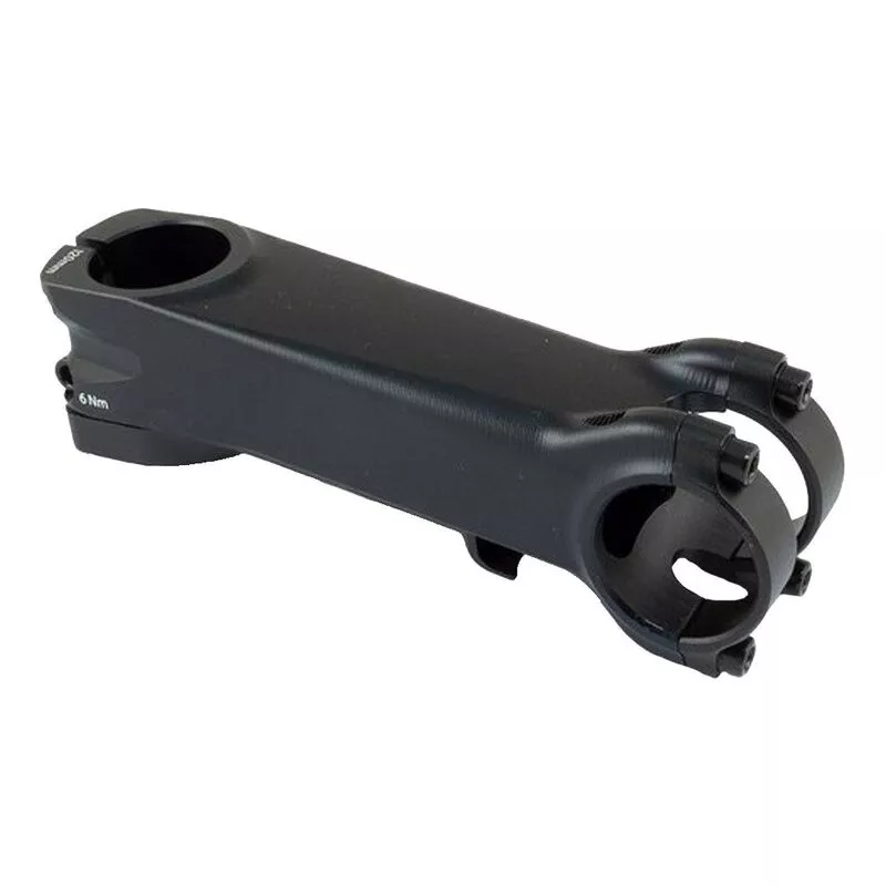 Potence Vélo Carbone Argent 90mm 17° - Pour VTT, Route, Réglage Hauteur Et Angle Guidon